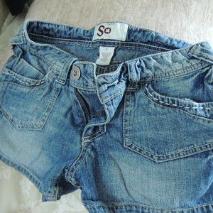 So jean shorts size 5